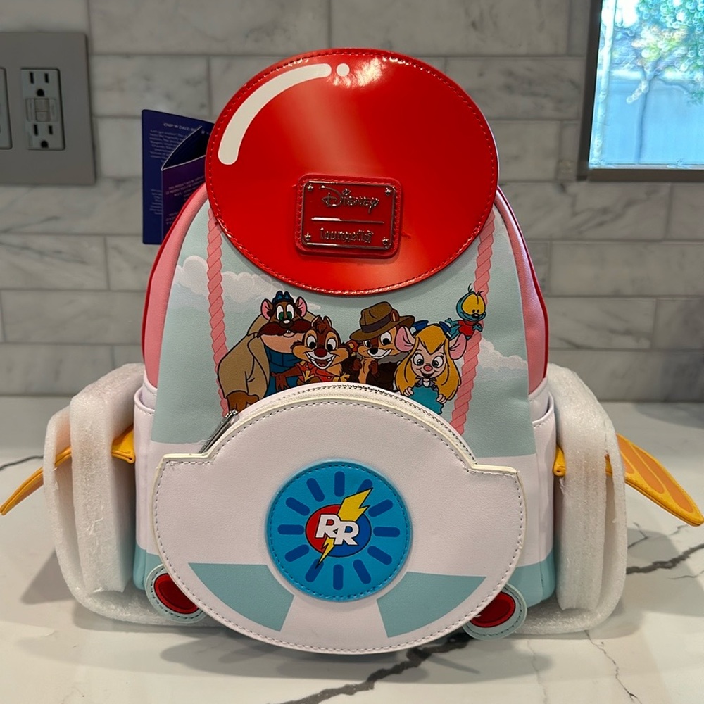 Disney X Loungefly  Disney100 Decades Chip 'n Dale's Rescue Rangers Loungefly Mi